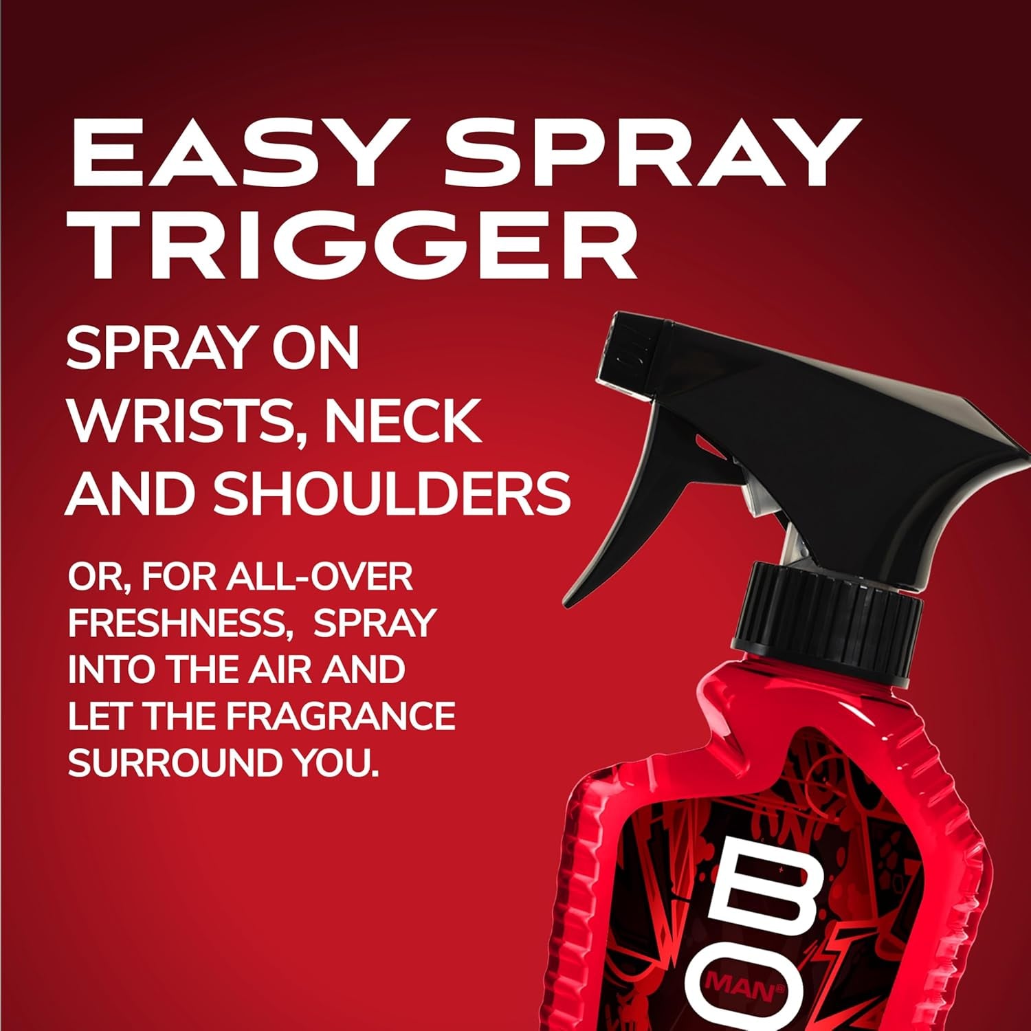 Parfums De Coeur  Most Wanted for Men Fragrance Body Spray, 8.0 Ounces