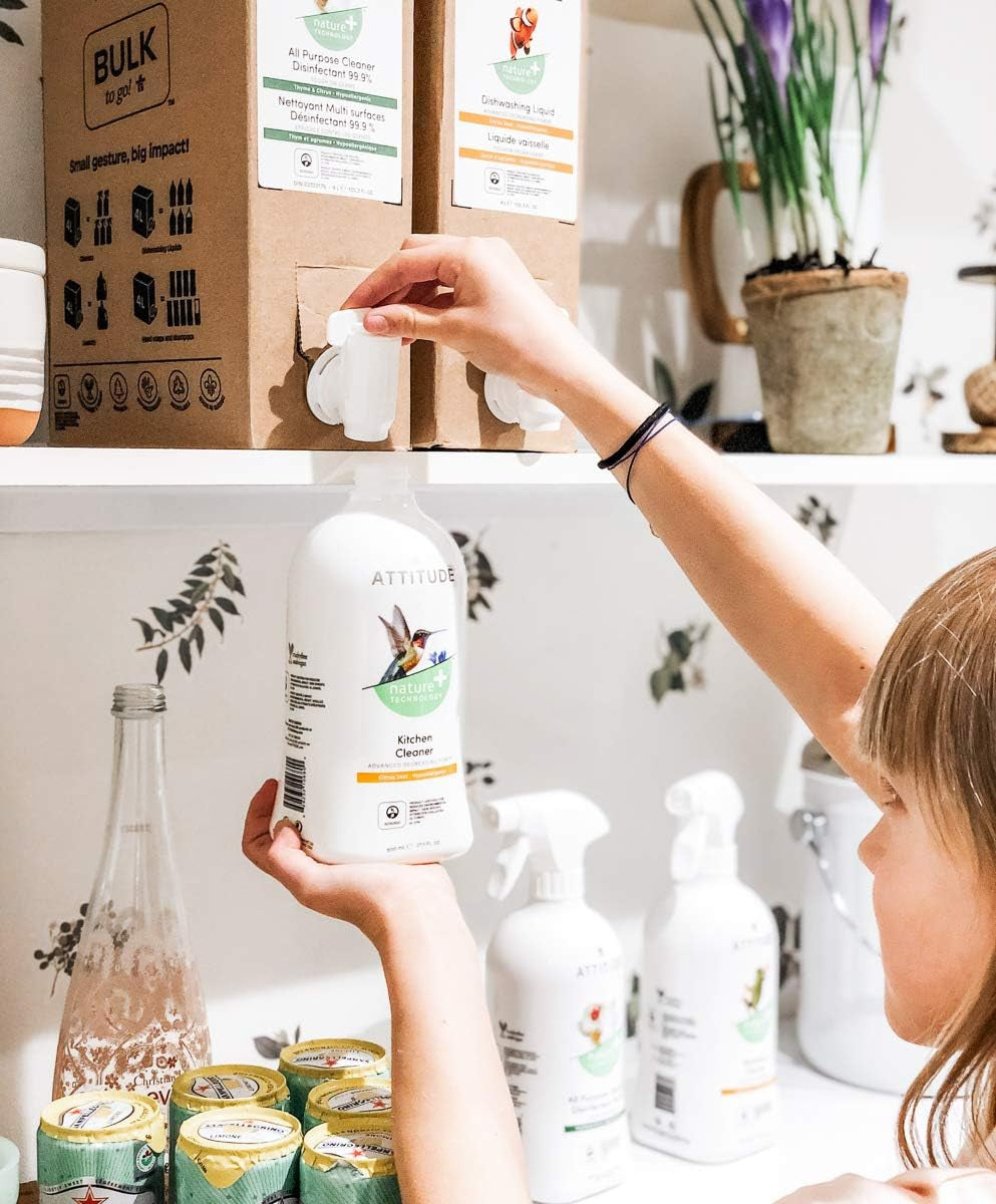 Hand Soap + Dishwashing Liquid Bundle | EWG Verified, Plant-Based, Vegan, Bulk Refills