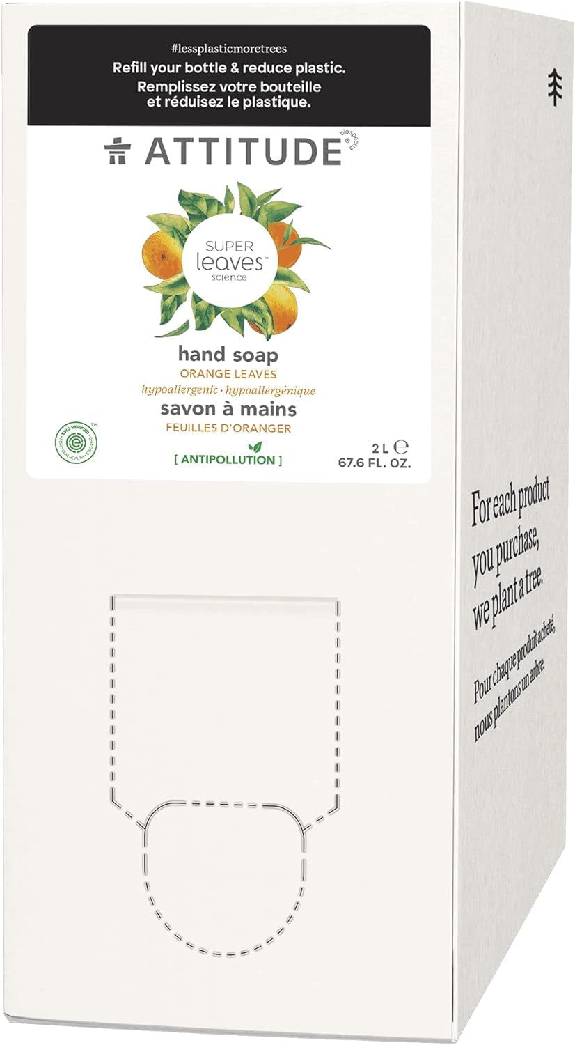 Hand Soap + Dishwashing Liquid Bundle | EWG Verified, Plant-Based, Vegan, Bulk Refills